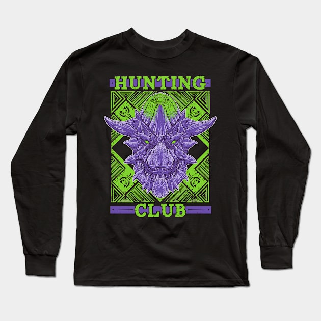 Hunting Club: Brachydios Long Sleeve T-Shirt by AdamWorks